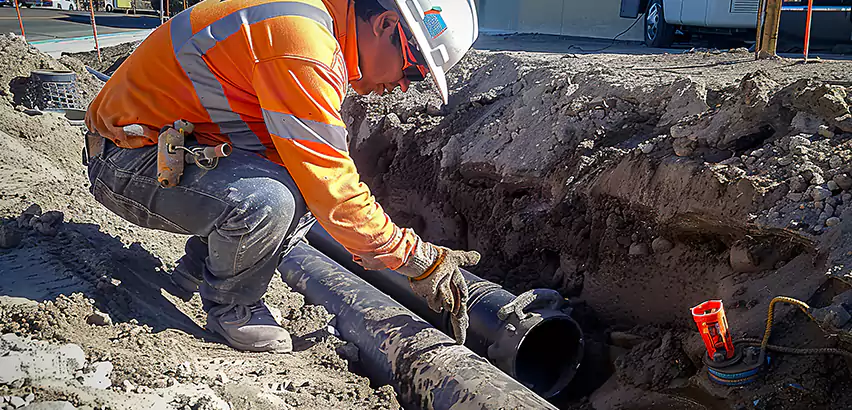 Professional Underground Pipe Repair Services in New Castle, PA.